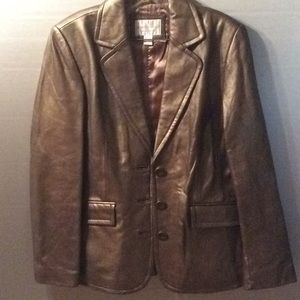 Women’s Worthington Lambskin Jacket Medium
